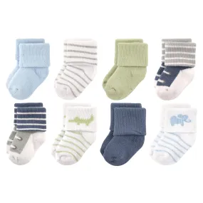 8-Pack Baby's Safari Socks 28061