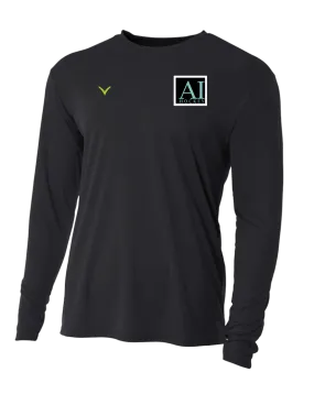 A TEST STORE Youth Long Sleeve Performance Crew