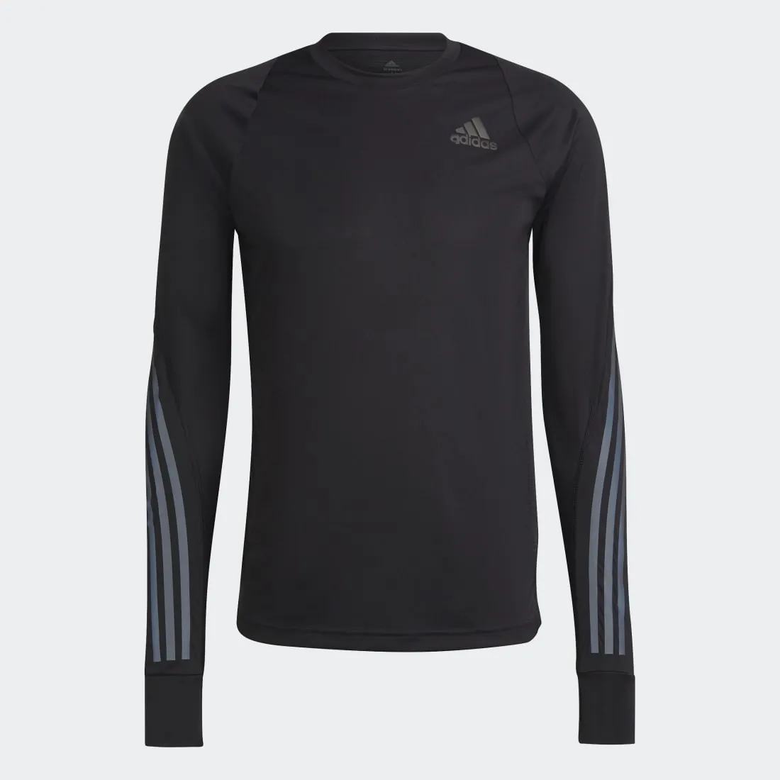 adidas Run Icon Full Reflective 3-Stripes Men's Long Sleeves