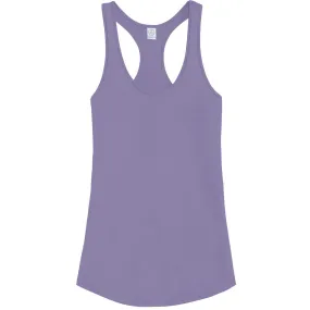 Alternative Apparel Women's Dusty Plum Shirttail Satin Jersey Tank