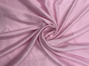 Baby Pink Plain Nysaa Silk Fabric (Per Meter - Rs 112 )