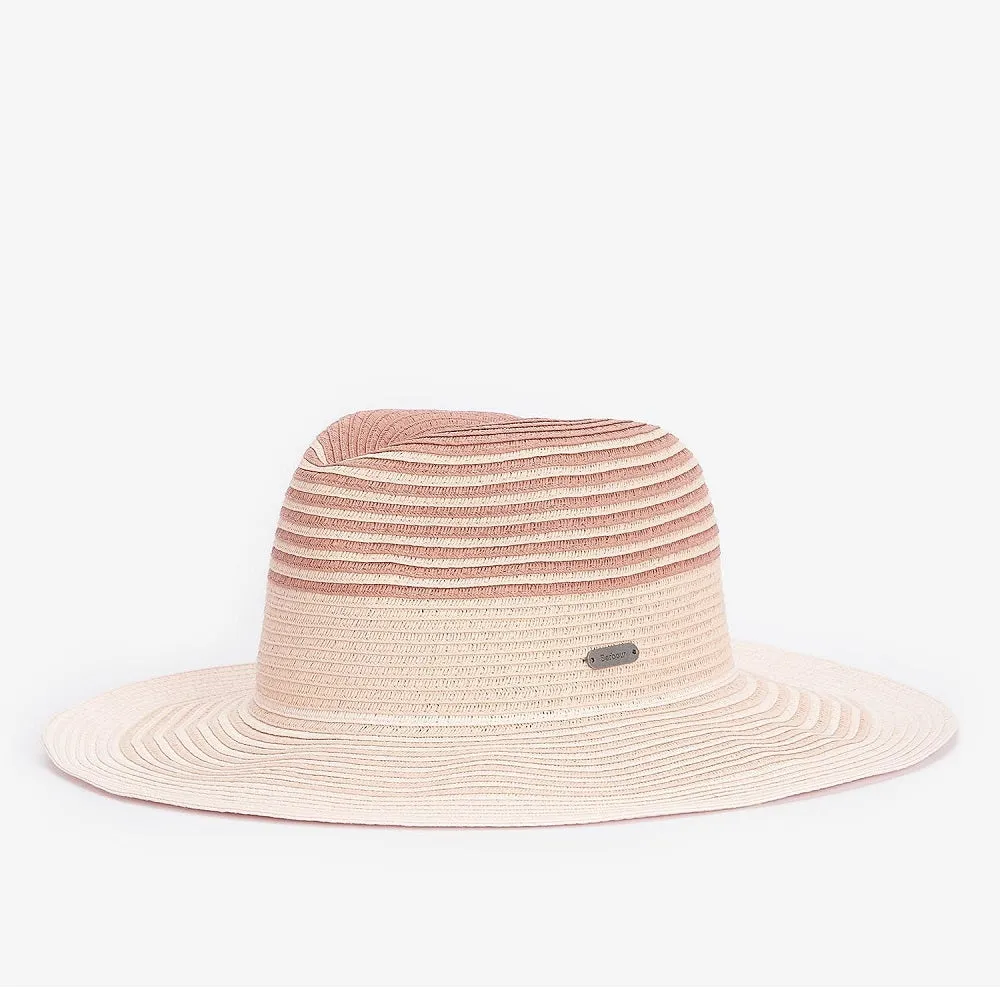 Barbour Adria Fedora Hat Primrose Pink