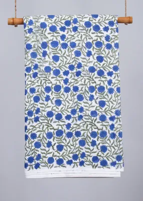 Bellview Chimes  Cotton Hand Block Printed Fabric