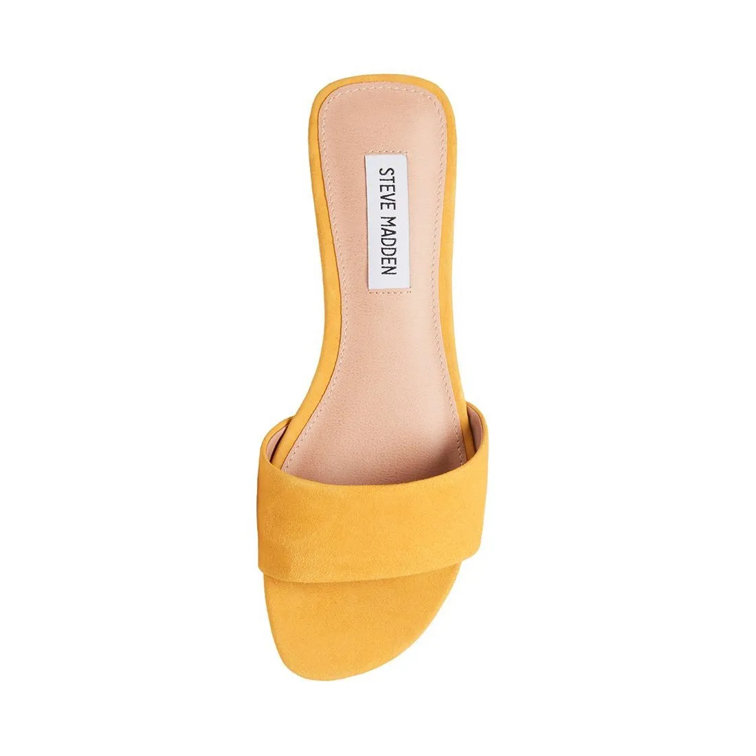 BEV MUSTARD SUEDE