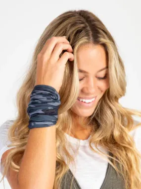 Boho Bandeau - Navy Camo