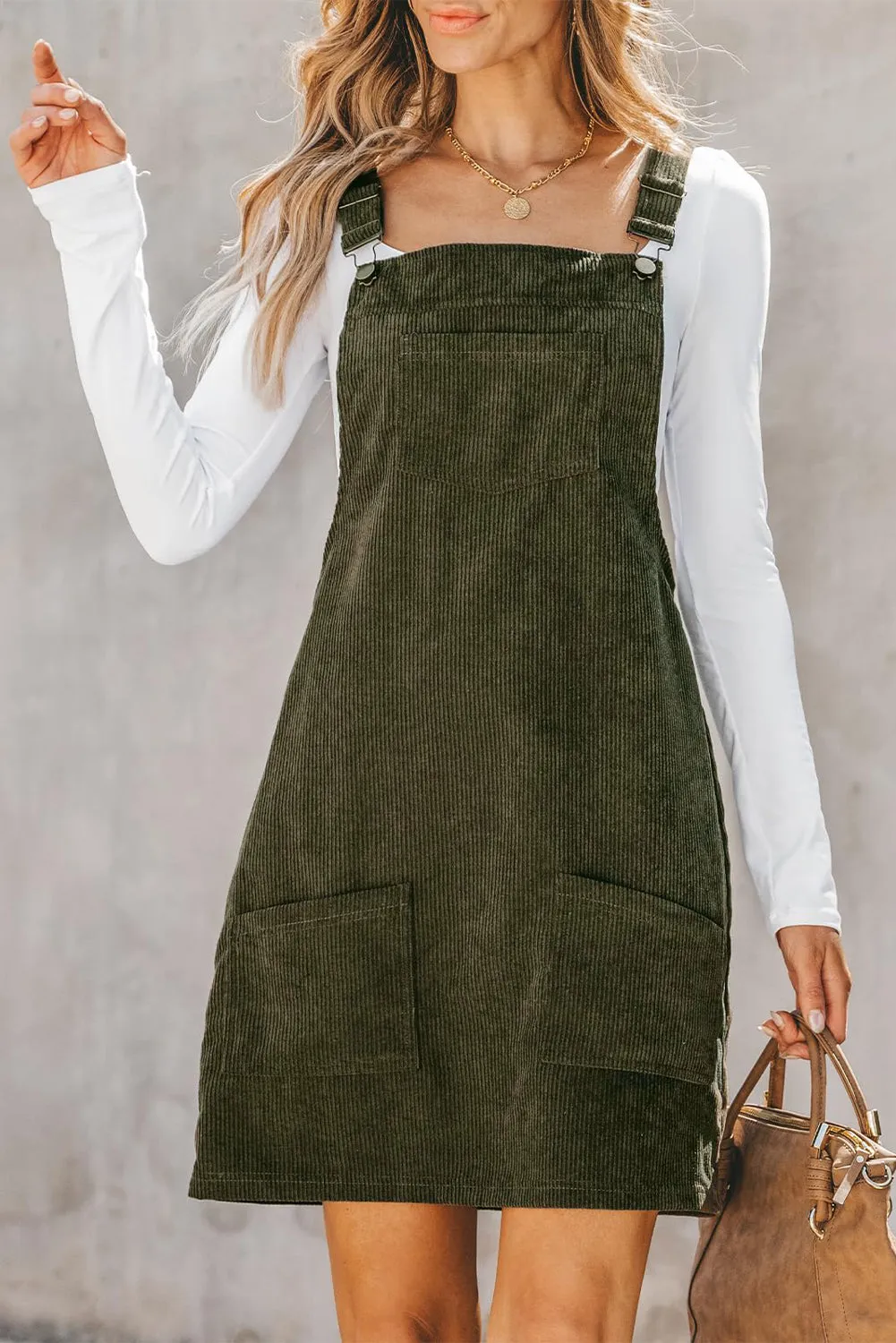 Casual Corduroy Sundress