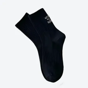 Classic Black Comfort Socks Pair