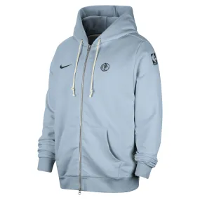 DALLAS MAVERICKS NIKE LIGHT BLUE FULL ZIP JACKET