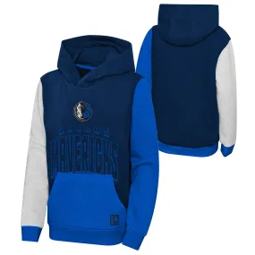 DALLAS MAVERICKS NIKE OUTERSTUFF KIDS COLOR-BLOCKED HOODIE