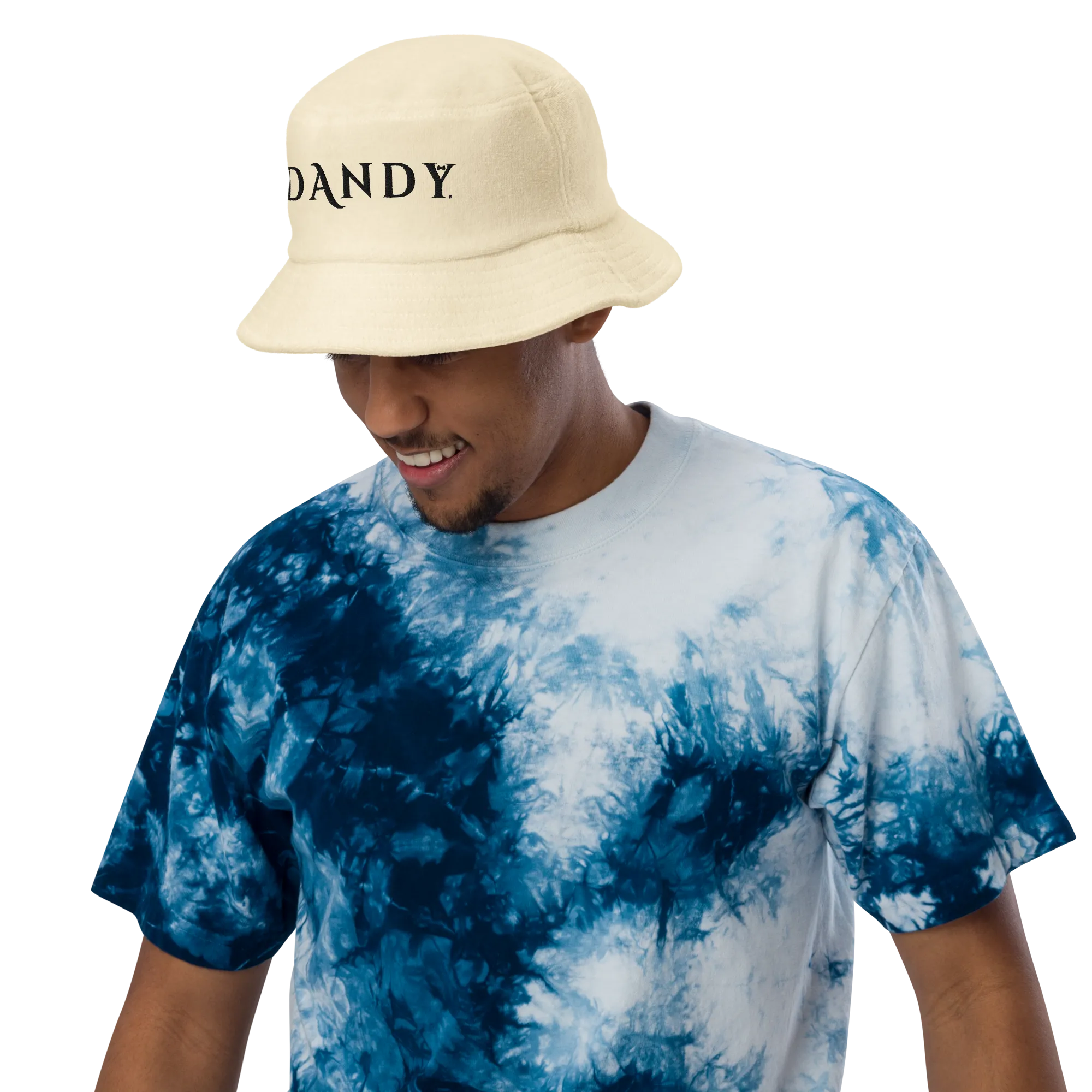 Dandy Unstructured terry cloth bucket hat