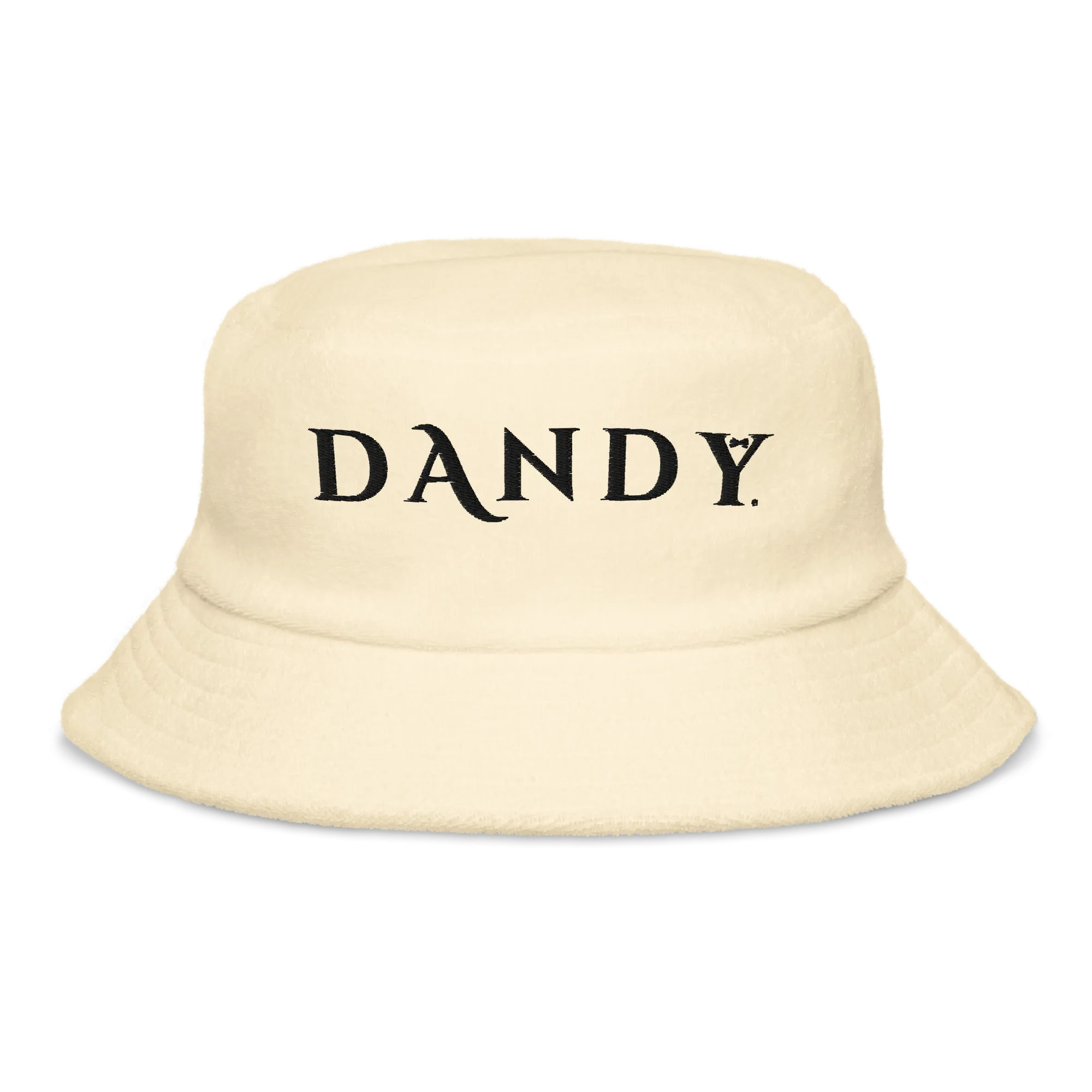 Dandy Unstructured terry cloth bucket hat