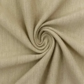 Mineral Beige Solid Stretch Jersey Knit Fabric