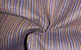 Multicolor Stripe Cotton Fabric