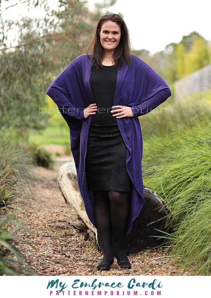 My Embrace | Women's Cocoon Cardi Sewing Pattern