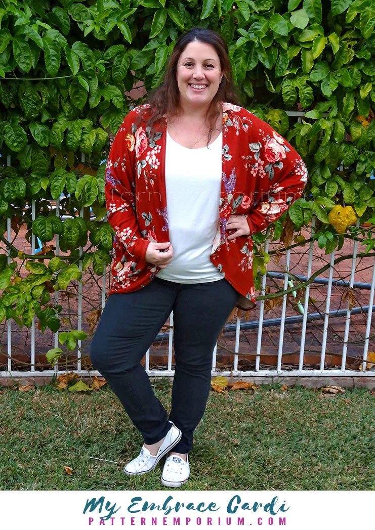 My Embrace | Women's Cocoon Cardi Sewing Pattern