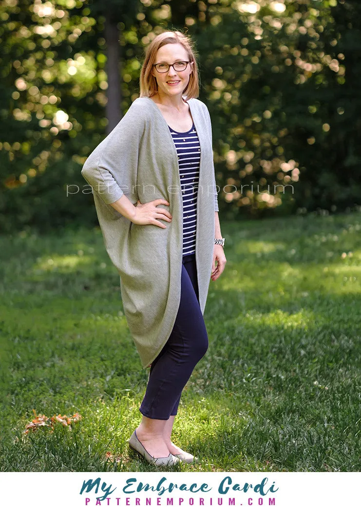 My Embrace | Women's Cocoon Cardi Sewing Pattern