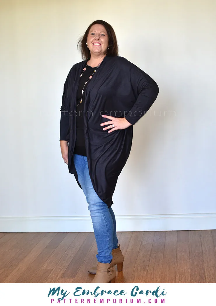 My Embrace | Women's Cocoon Cardi Sewing Pattern