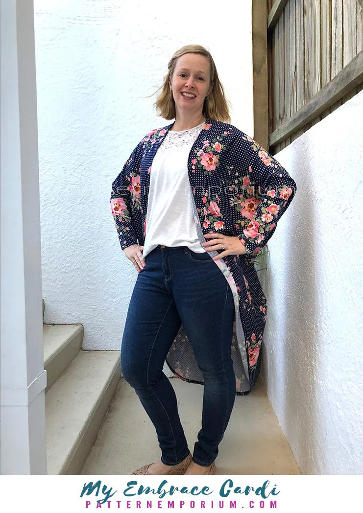 My Embrace | Women's Cocoon Cardi Sewing Pattern