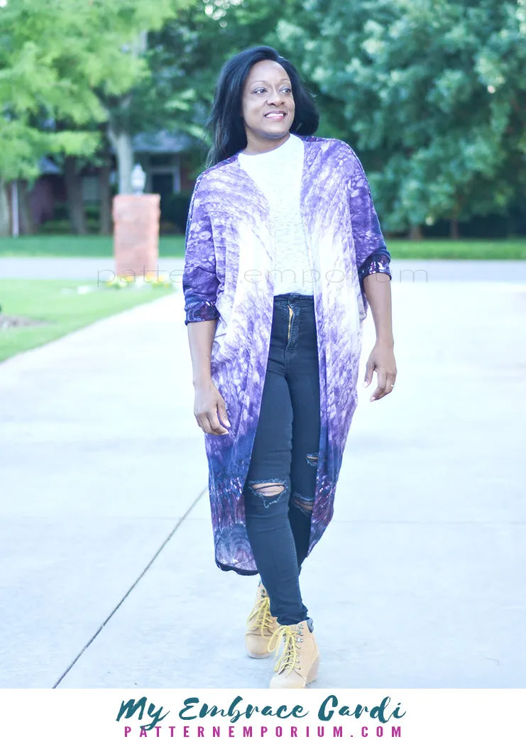 My Embrace | Women's Cocoon Cardi Sewing Pattern