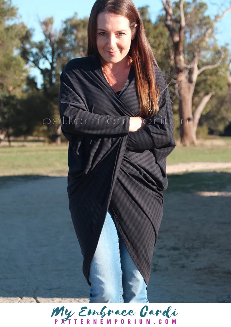 My Embrace | Women's Cocoon Cardi Sewing Pattern