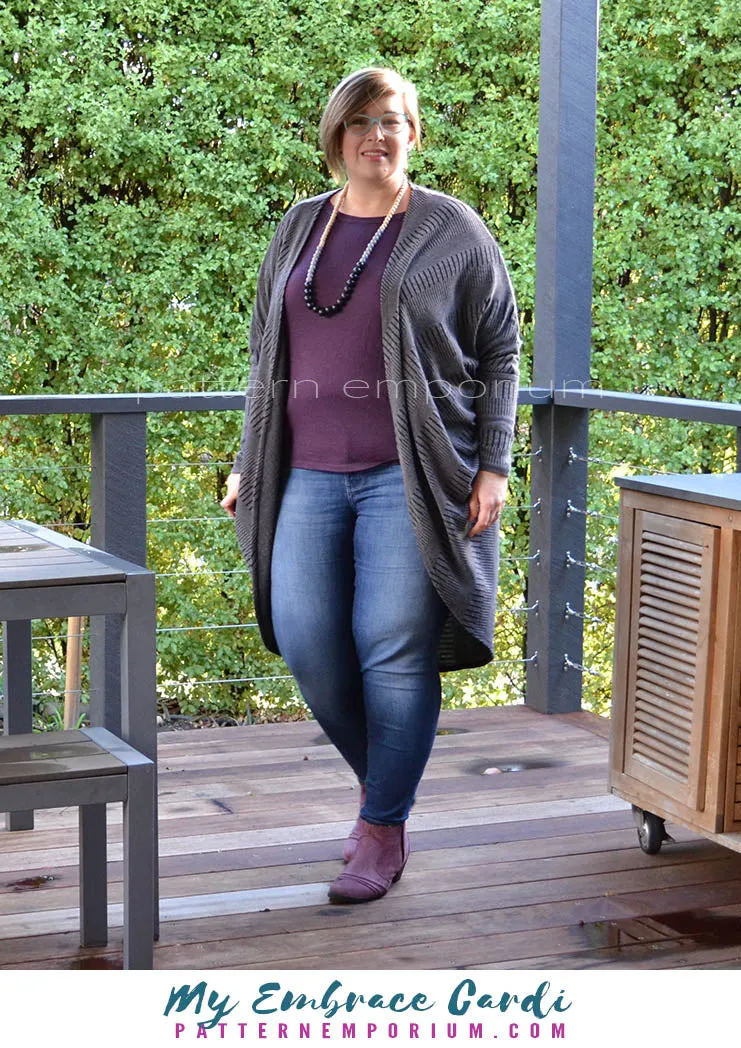 My Embrace | Women's Cocoon Cardi Sewing Pattern