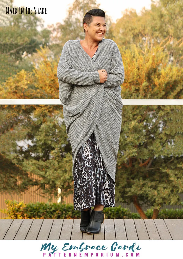 My Embrace | Women's Cocoon Cardi Sewing Pattern