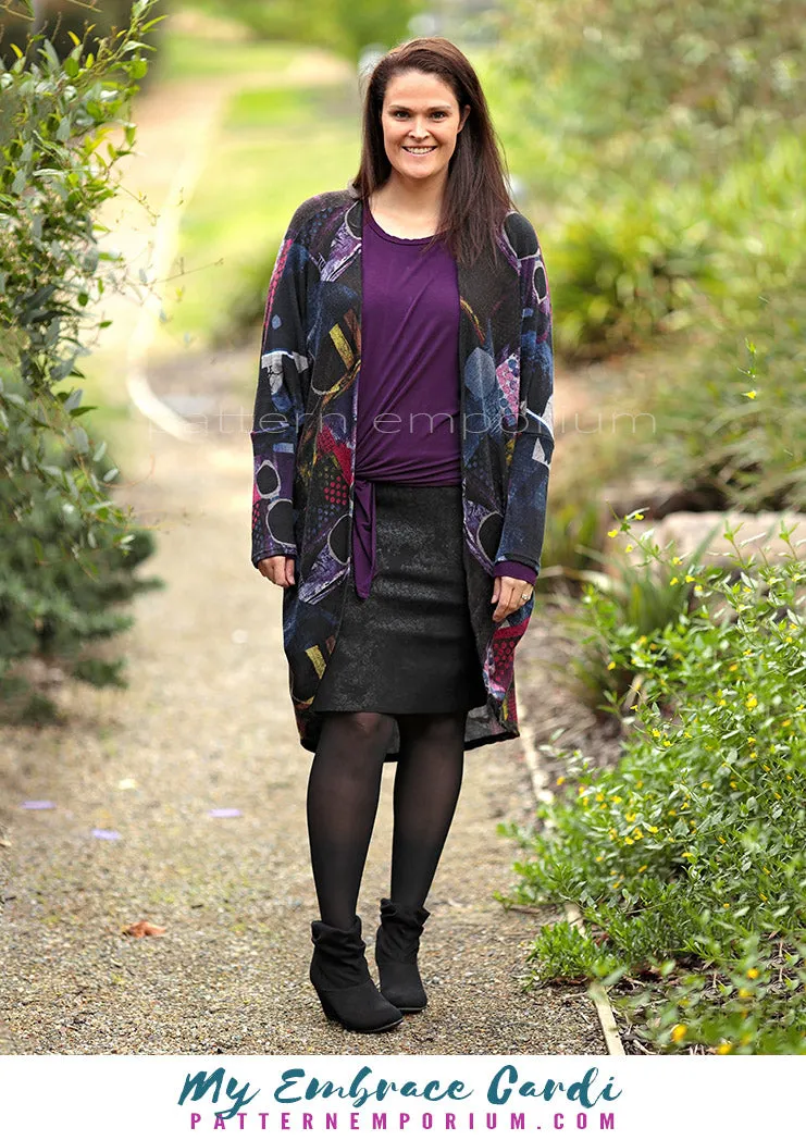 My Embrace | Women's Cocoon Cardi Sewing Pattern