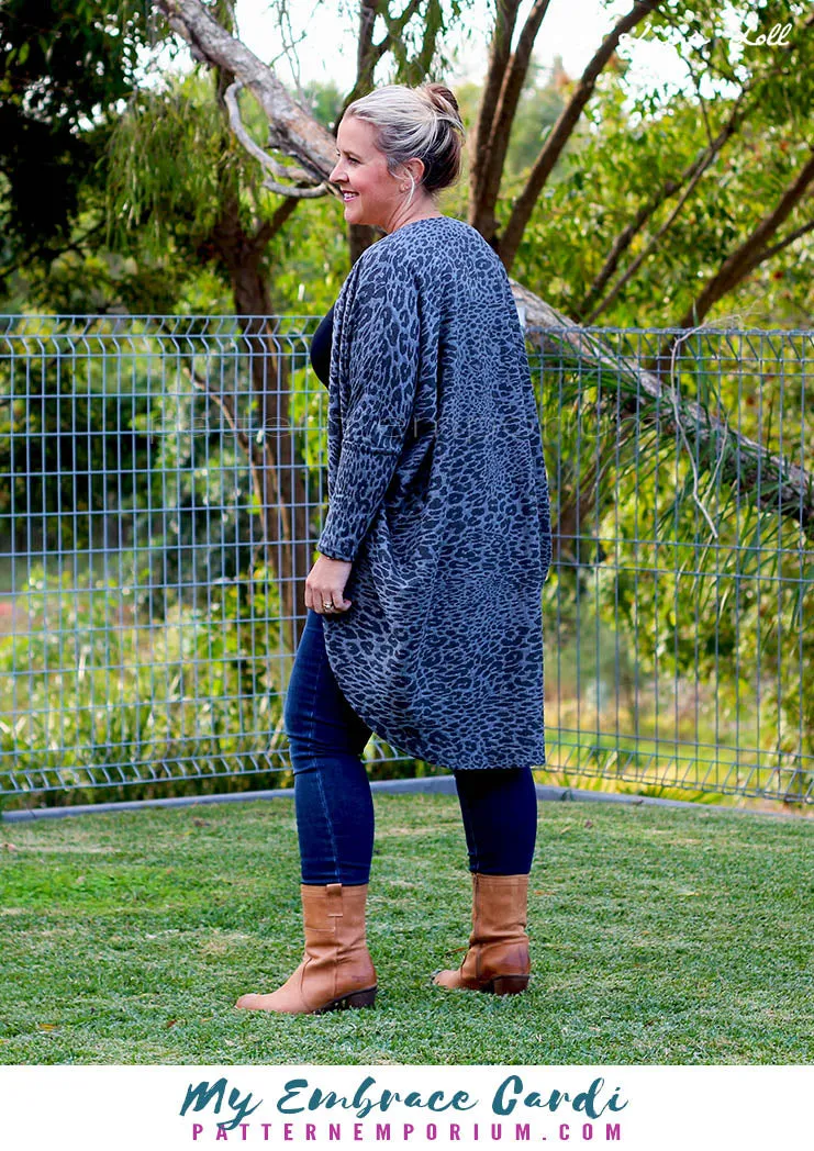 My Embrace | Women's Cocoon Cardi Sewing Pattern