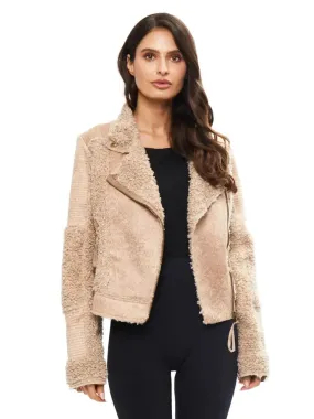 Shearling Biker Jacket