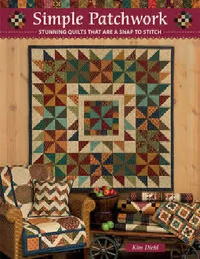 Simple Patchwork-Quilting Pattern Book #11588