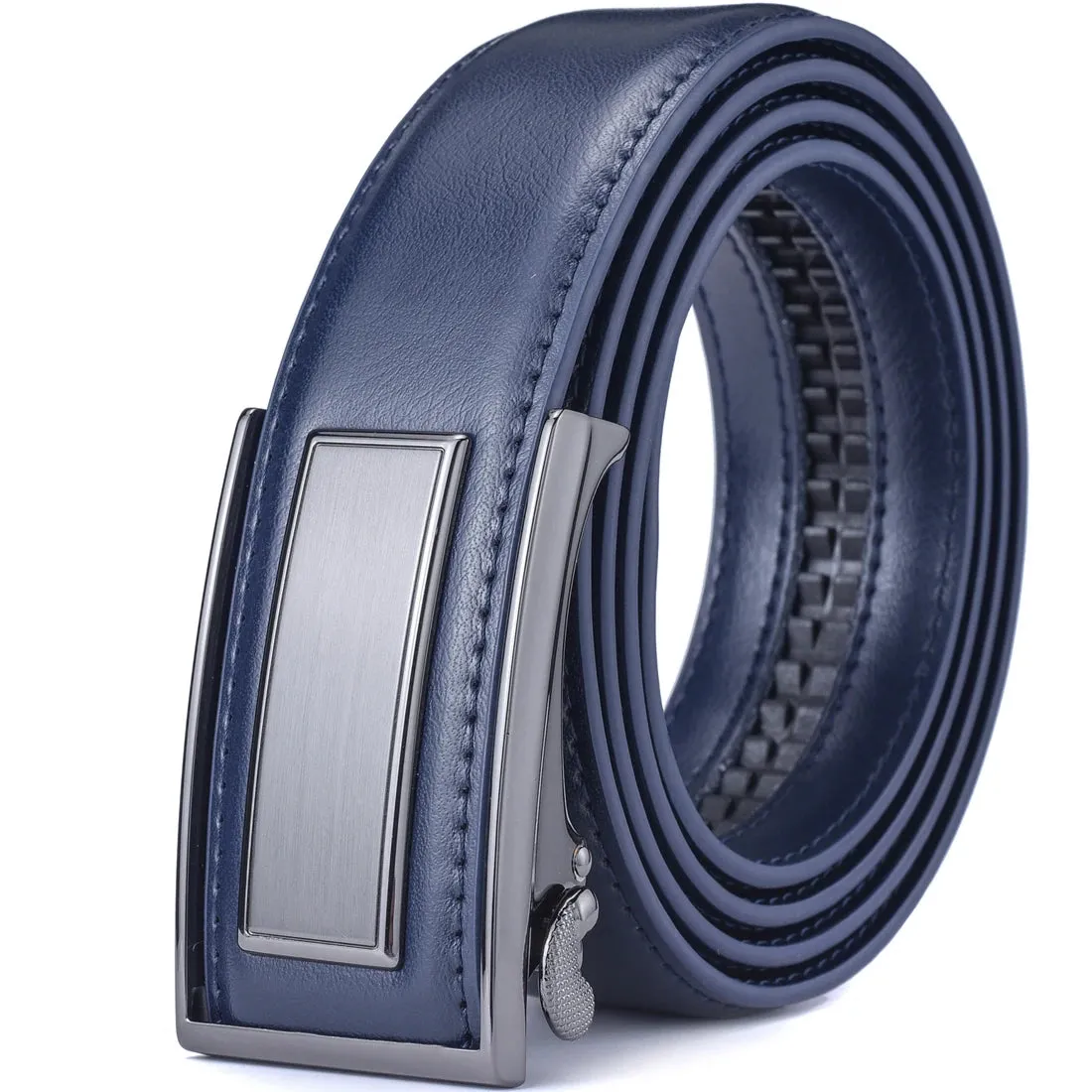 Sleek Automatic Leather Belt