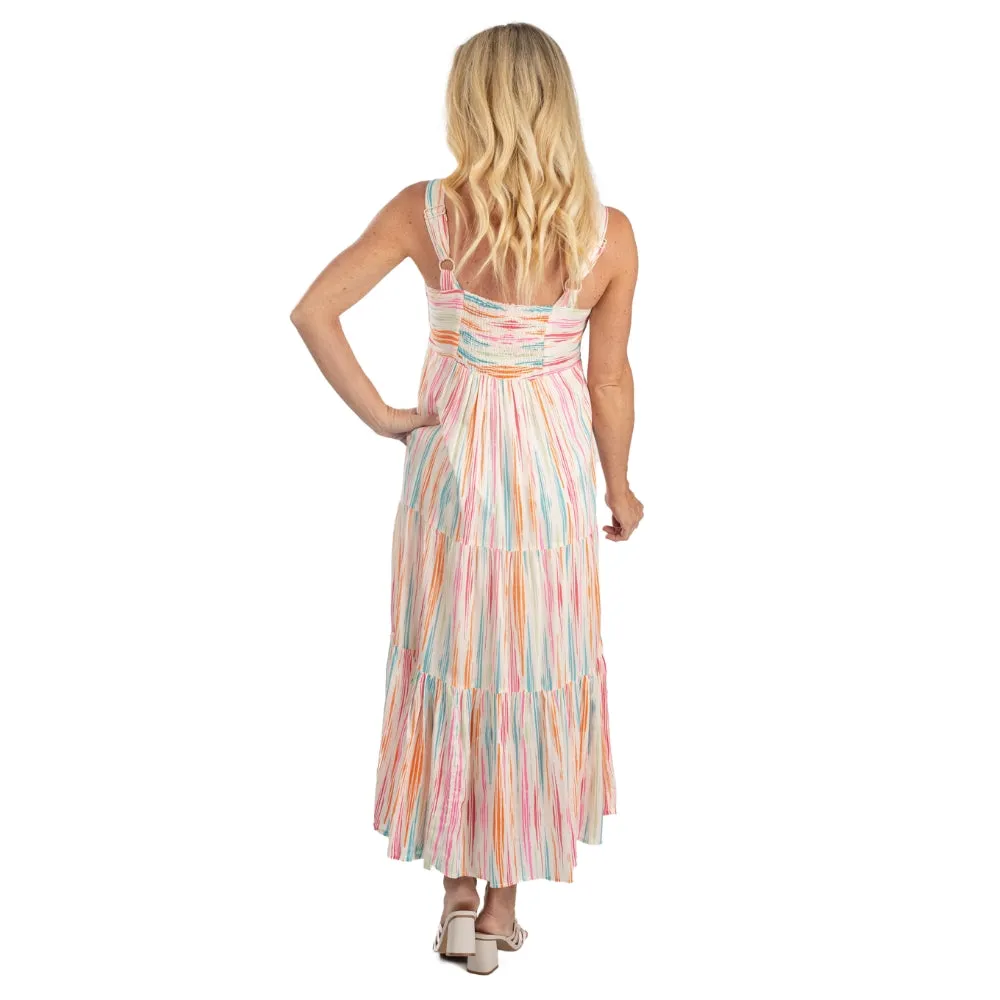 Summer Sweetness Stripe Tiered Sun Dress