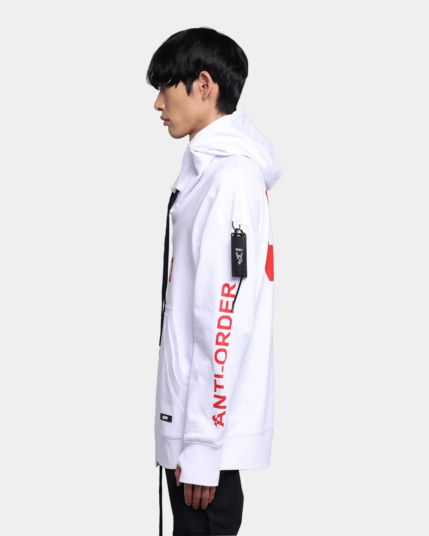 The Anti Order A10 Hyphen Hoodie White/Red