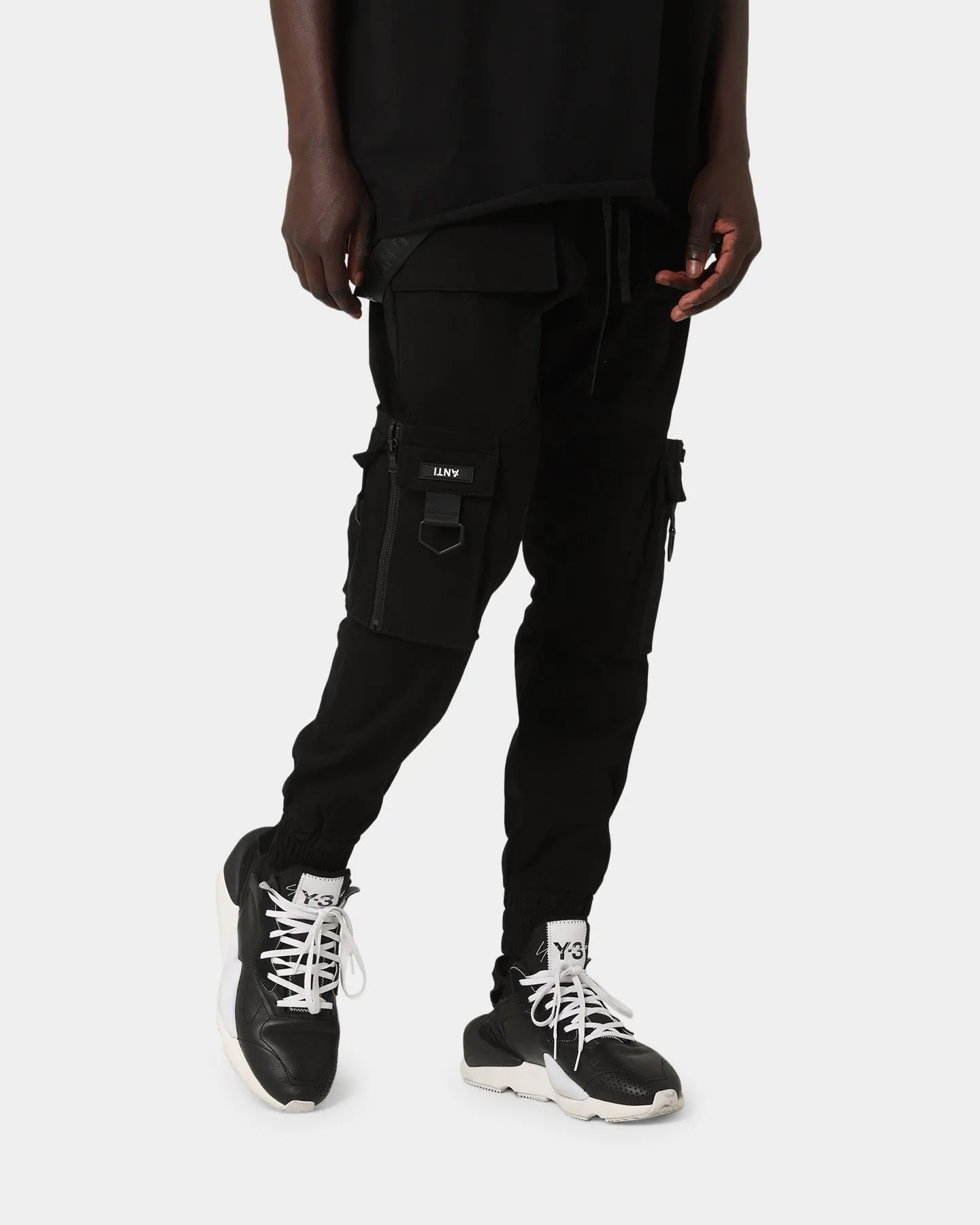 The Anti Order Armed Forces Elite Joggers Black