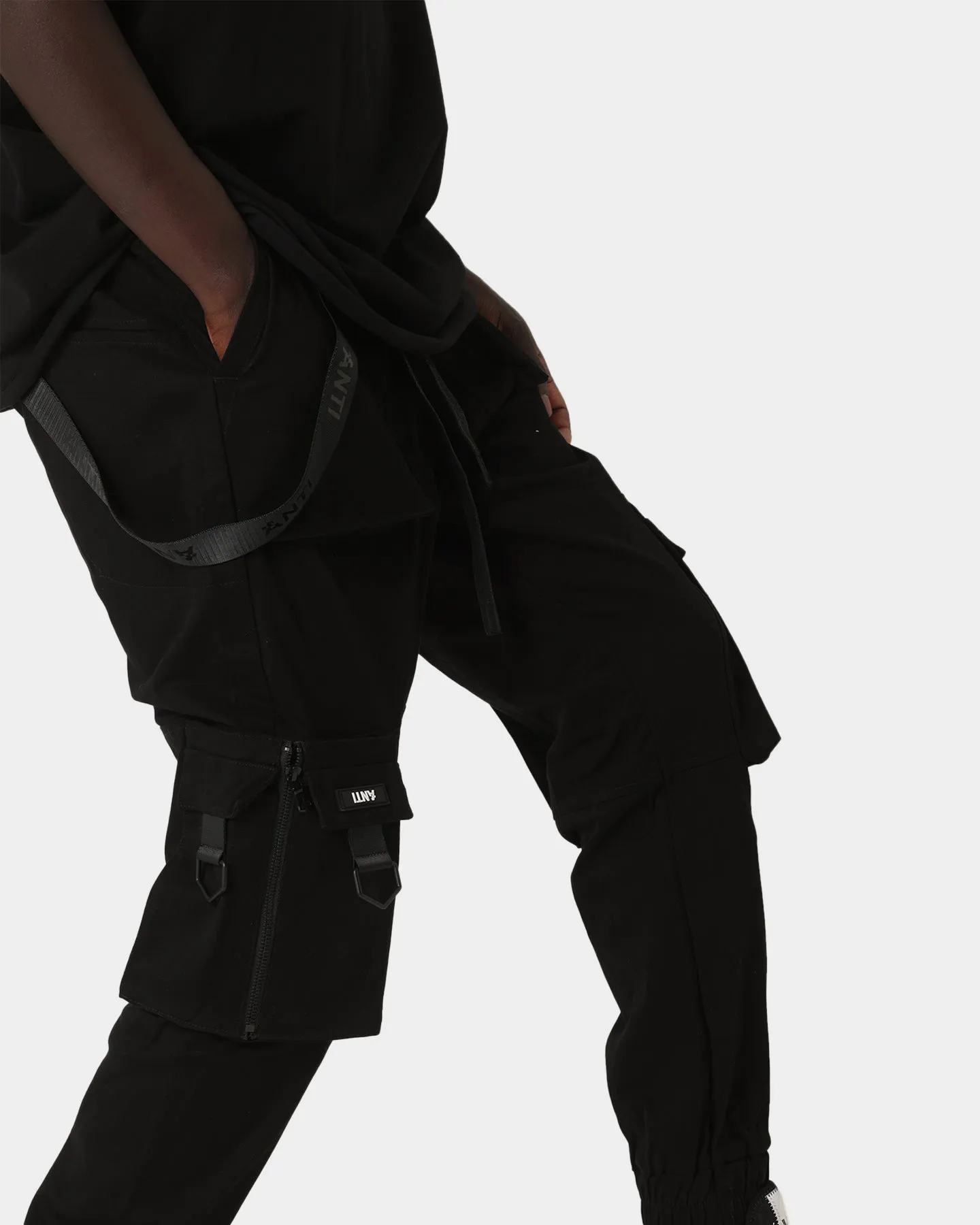 The Anti Order Armed Forces Elite Joggers Black