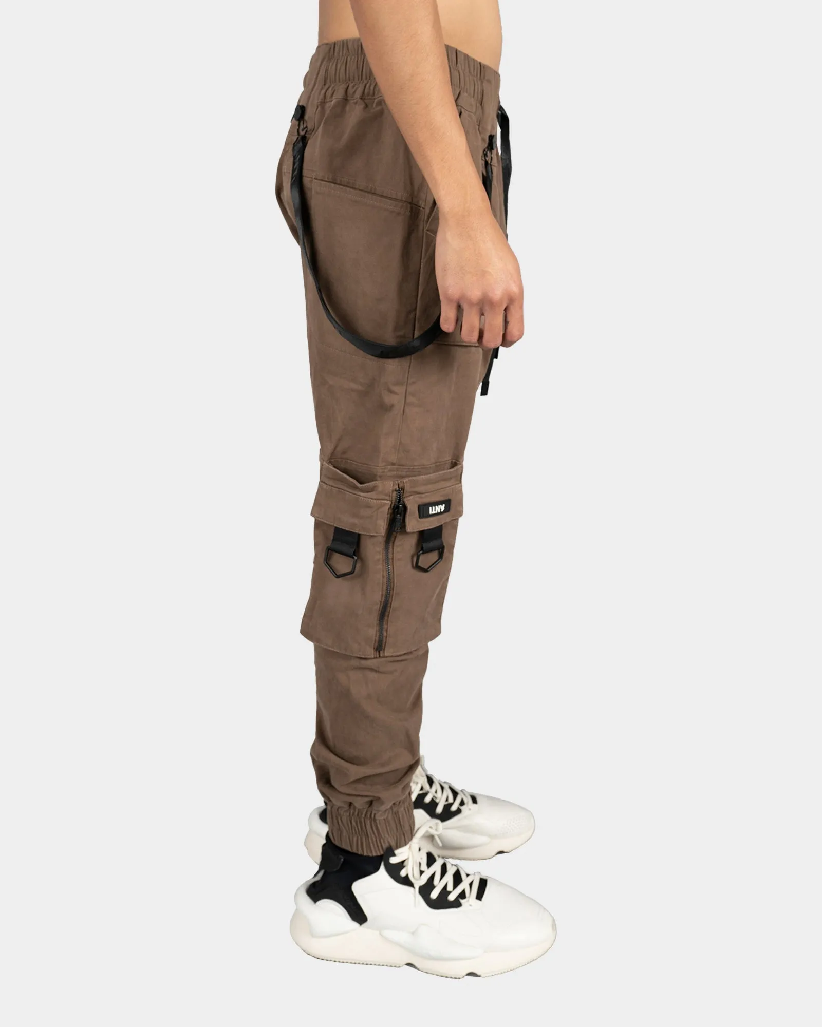 The Anti-Order Armed Forces Elite Joggers Brown Pigment