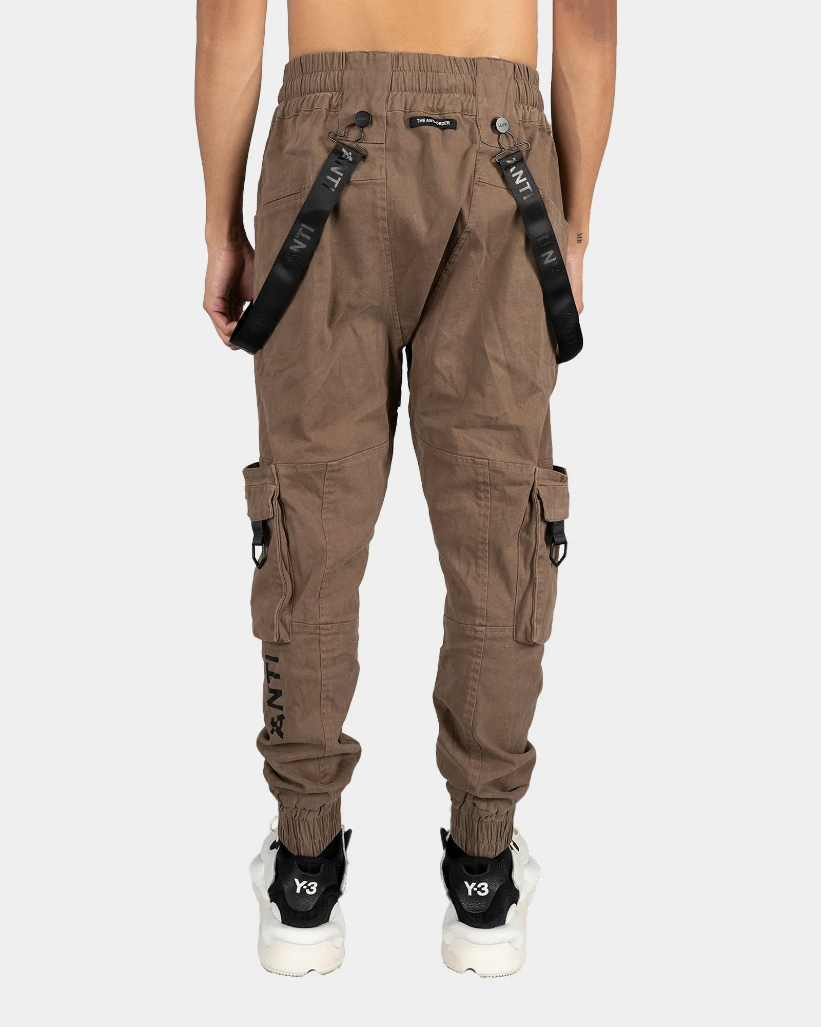 The Anti-Order Armed Forces Elite Joggers Brown Pigment