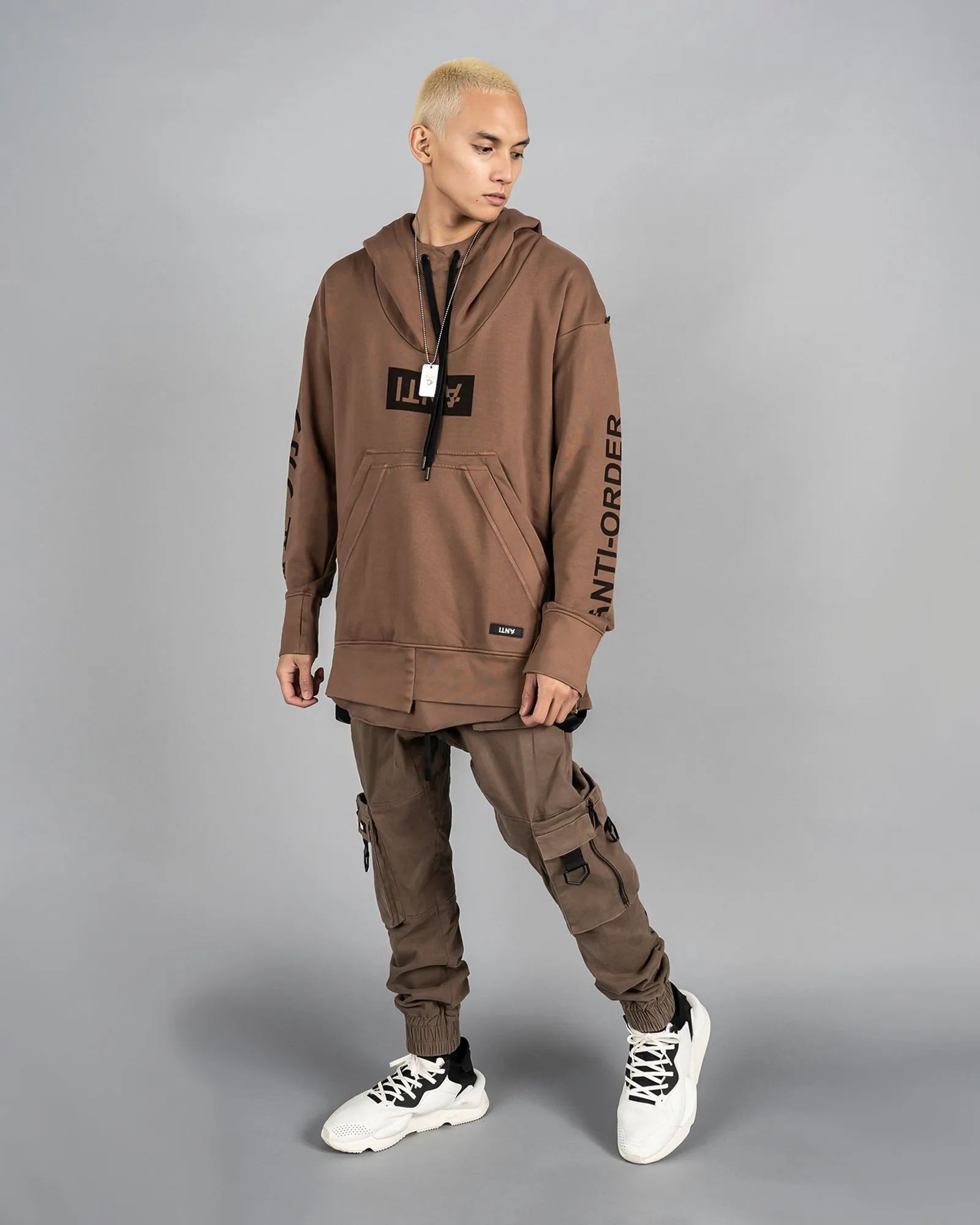 The Anti-Order Armed Forces Elite Joggers Brown Pigment