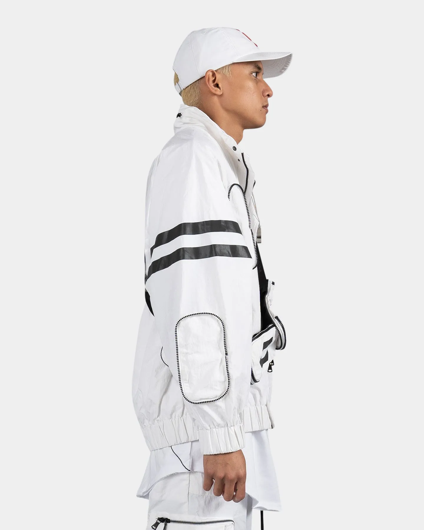 The Anti Order Hyphen ATD Tactical Windbreaker White/Black