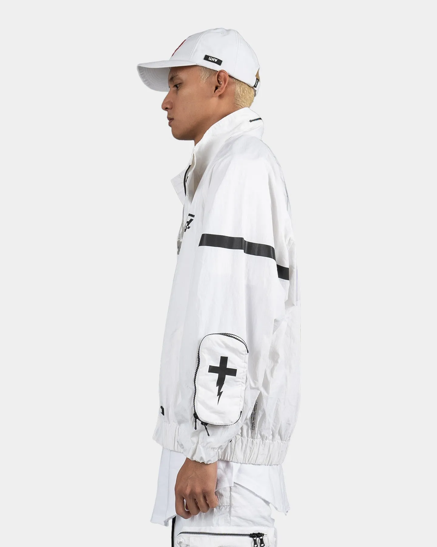 The Anti Order Hyphen ATD Tactical Windbreaker White/Black