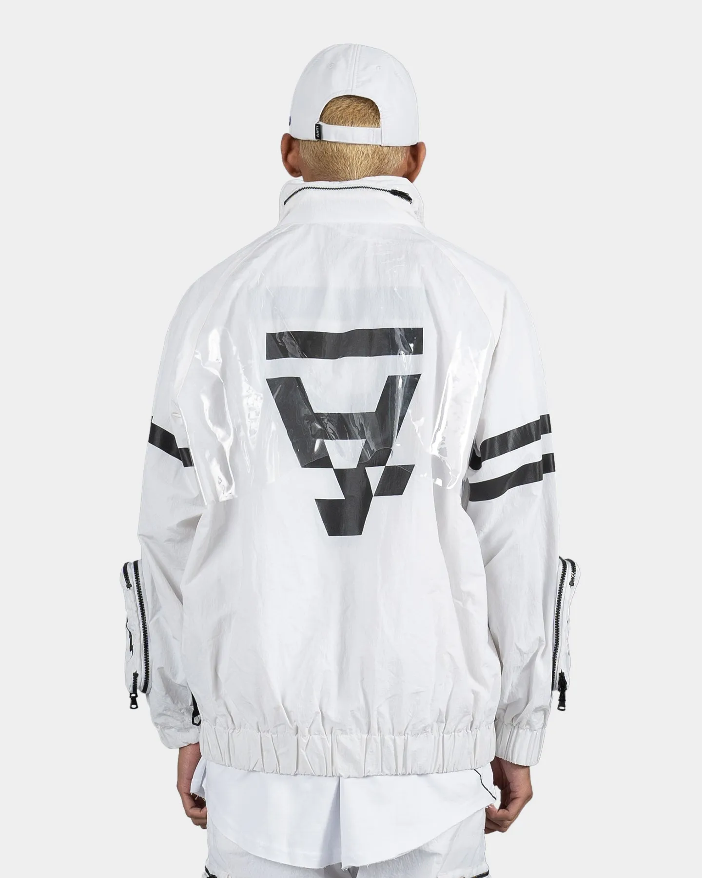 The Anti Order Hyphen ATD Tactical Windbreaker White/Black