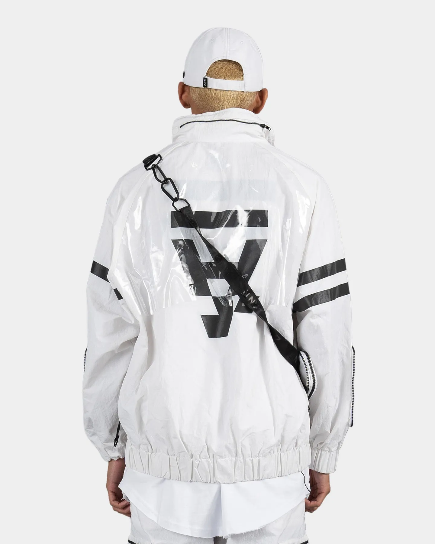 The Anti Order Hyphen ATD Tactical Windbreaker White/Black