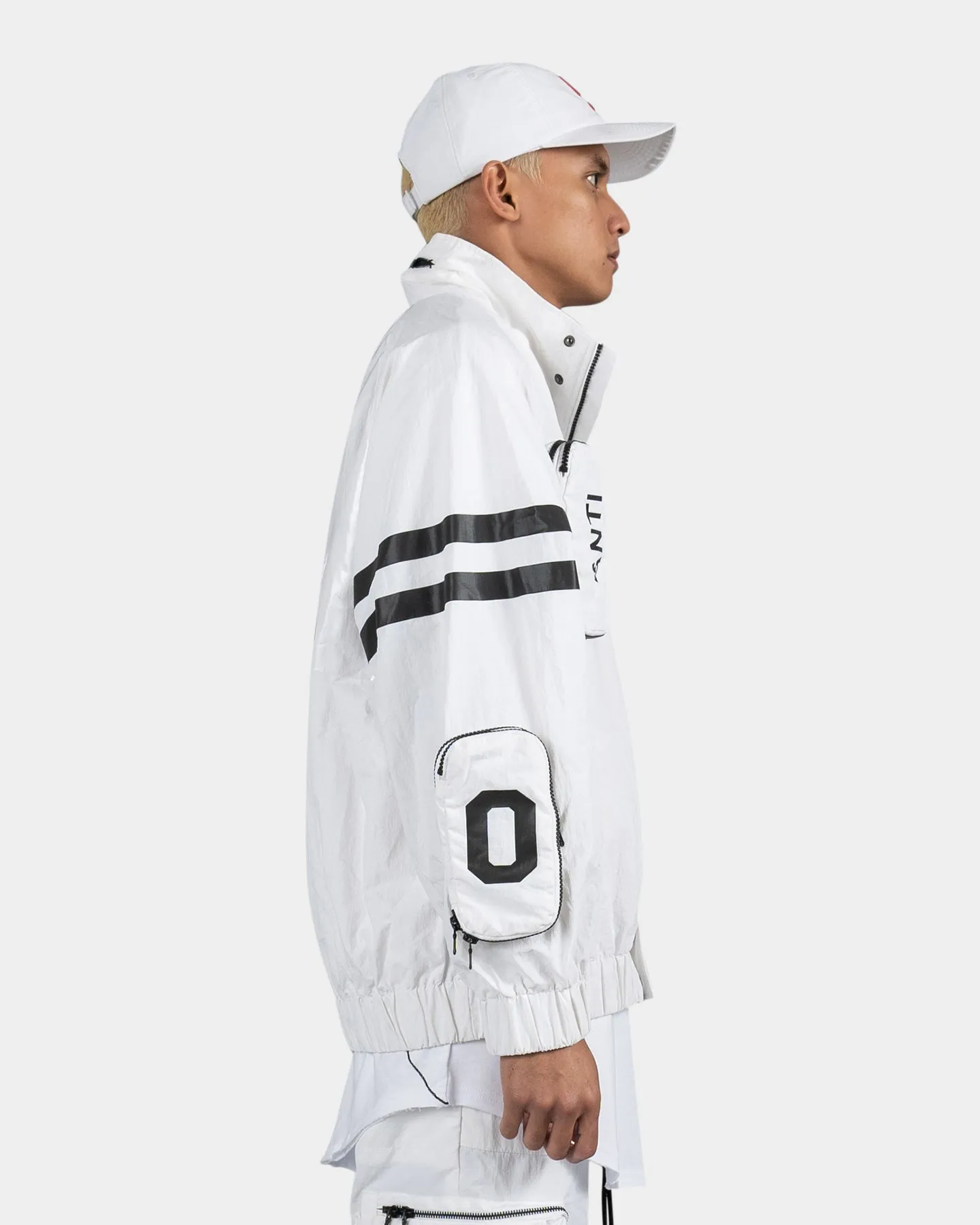 The Anti Order Hyphen ATD Tactical Windbreaker White/Black