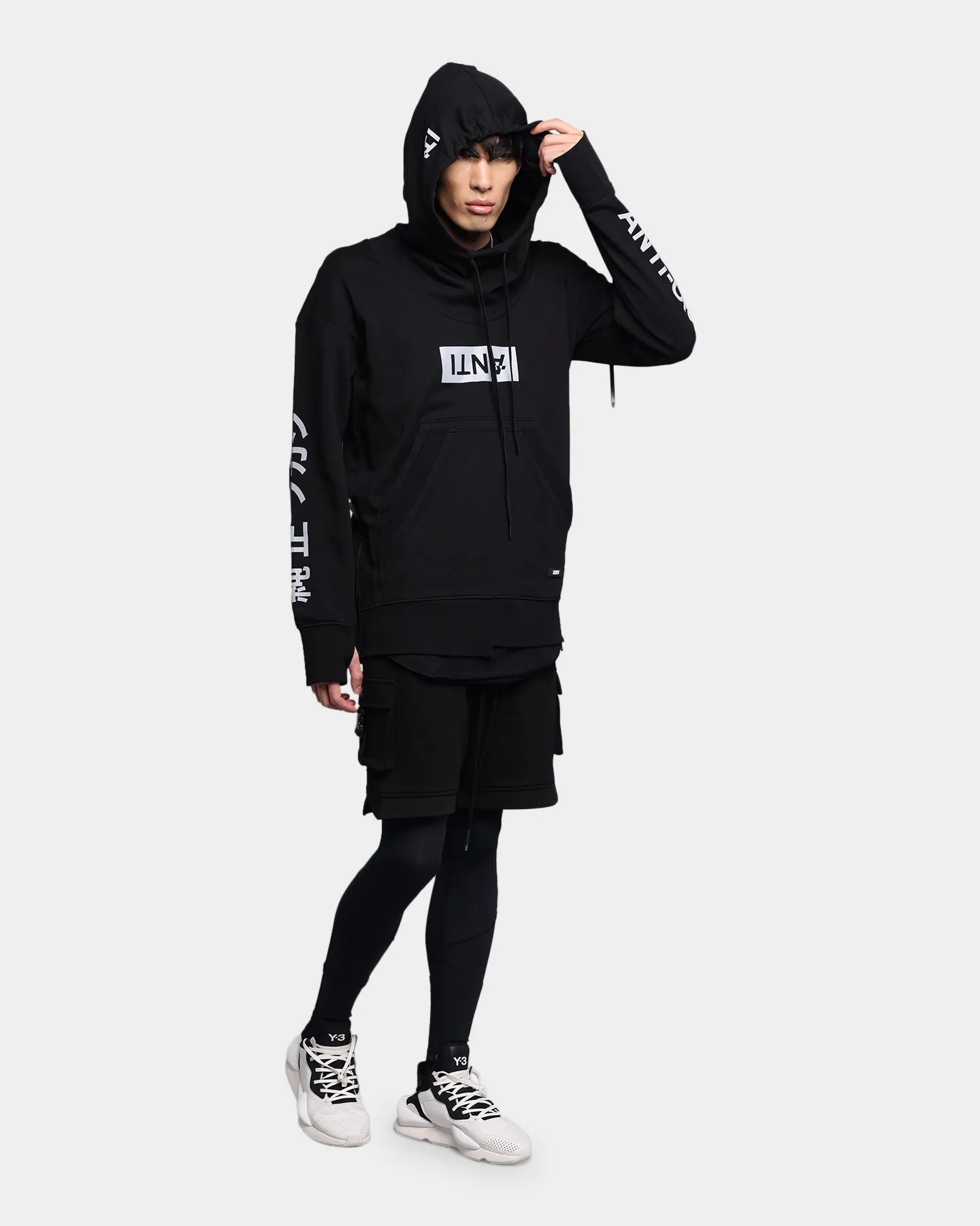 The Anti Order Reflective A10 Hyphen Hoodie Black/Reflective