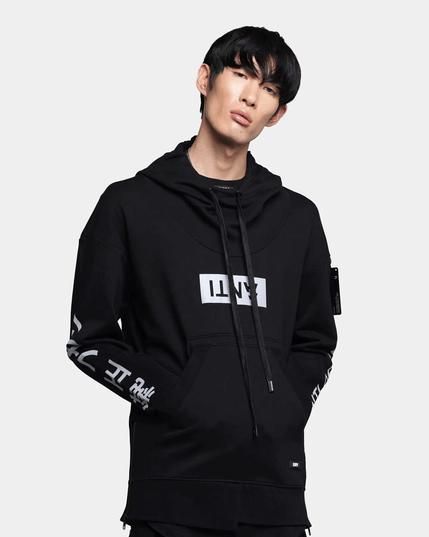 The Anti Order Reflective A10 Hyphen Hoodie Black/Reflective