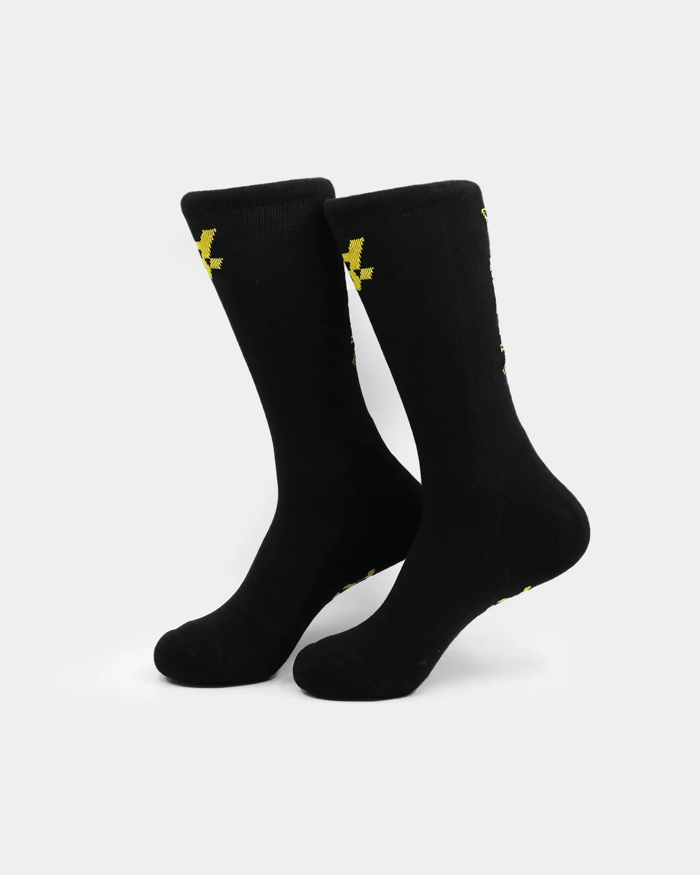 The Anti Order Unisex Elite Guard Sock Black/Yellow