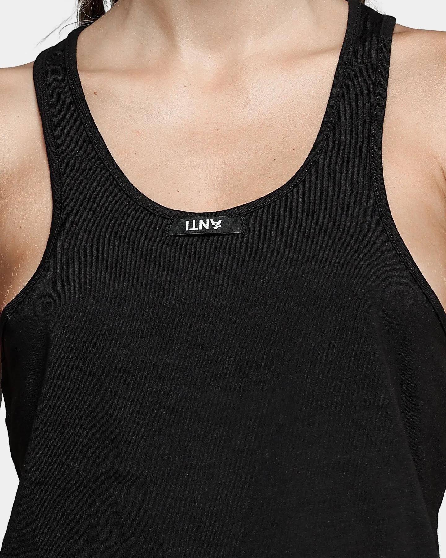 The Anti Order Women's Non Racer Singlet Black