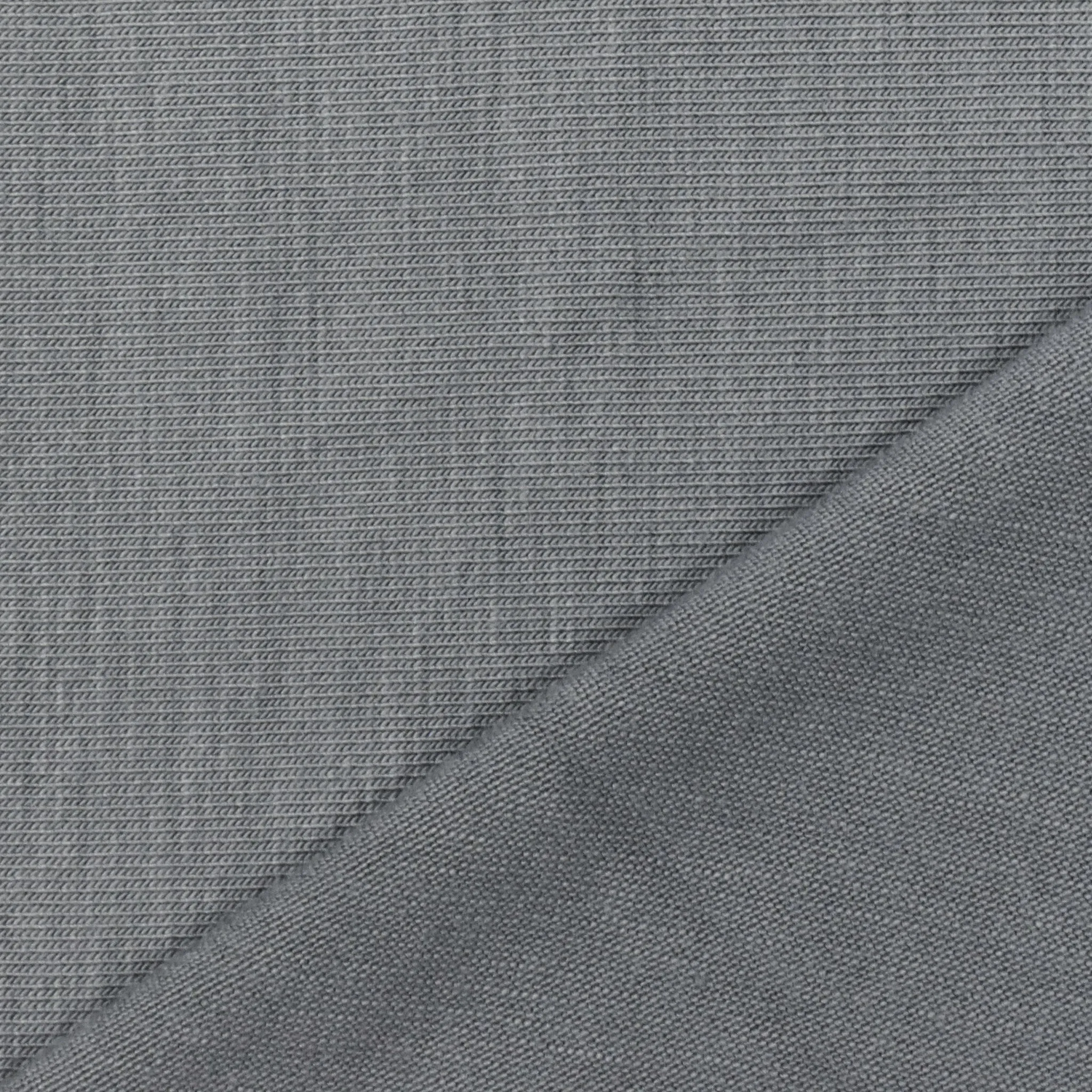 Wolf Gray Solid Stretch Jersey Knit Fabric