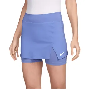 Women`s Court Dri-FIT Victory Tennis Skort Royal Pulse and White